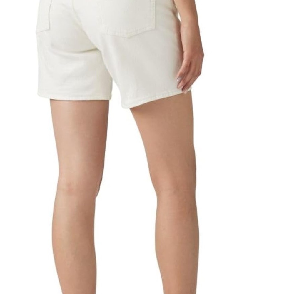 Levi's Women's Cream Jean Shorts